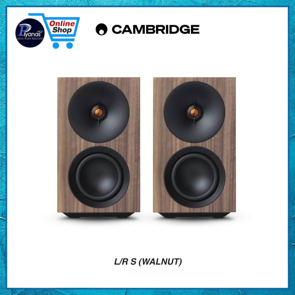 ลำโพงบลูทูธไร้สาย CAMBRIDGE AUDIO : L/R S (WALNUT)_1